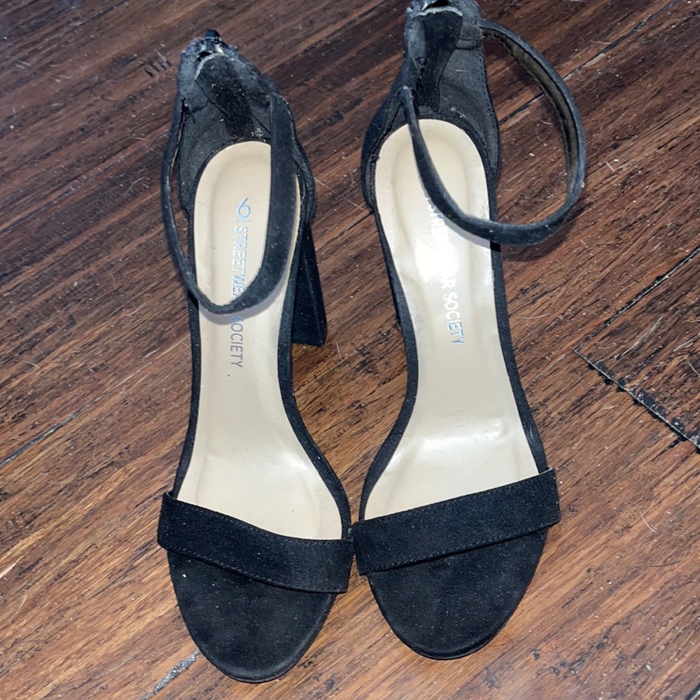 Black heels